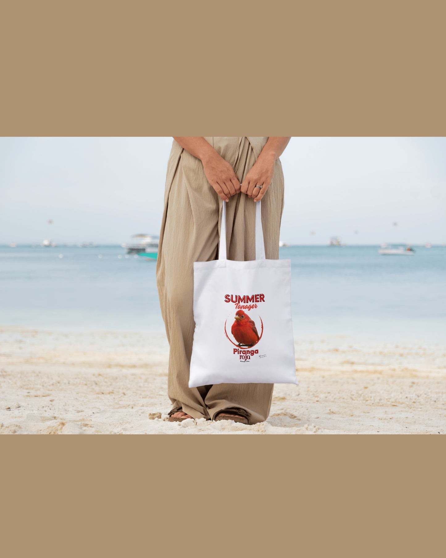 Summer Tanager Tote | Migrant Beauty Collection