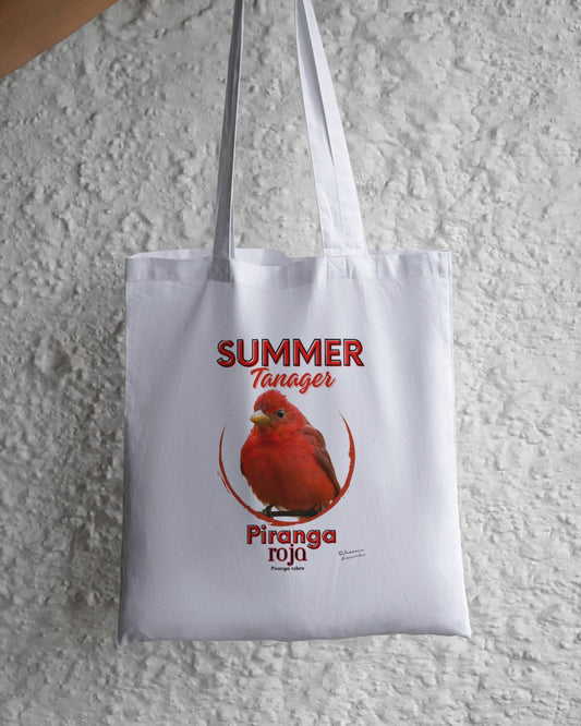 Summer Tanager Tote | Migrant Beauty Collection